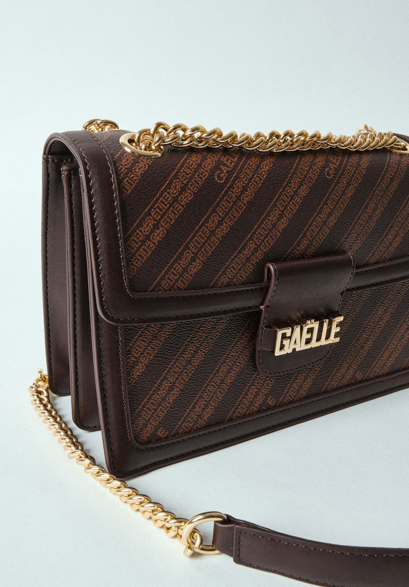 REGULAR SHOULDER STRAP IN ECOPELLE CON STAMPA