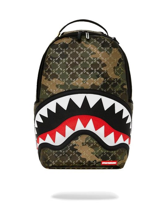 $ PATTERN OVER CAMO BACKPACK