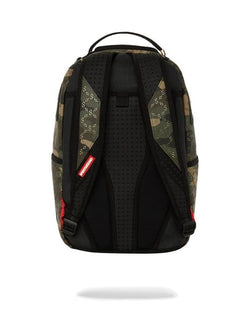 $ PATTERN OVER CAMO BACKPACK