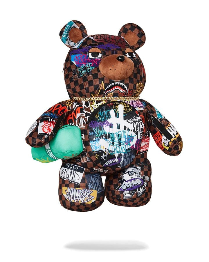 TAGGED UP SIP BEAR BACKPACK