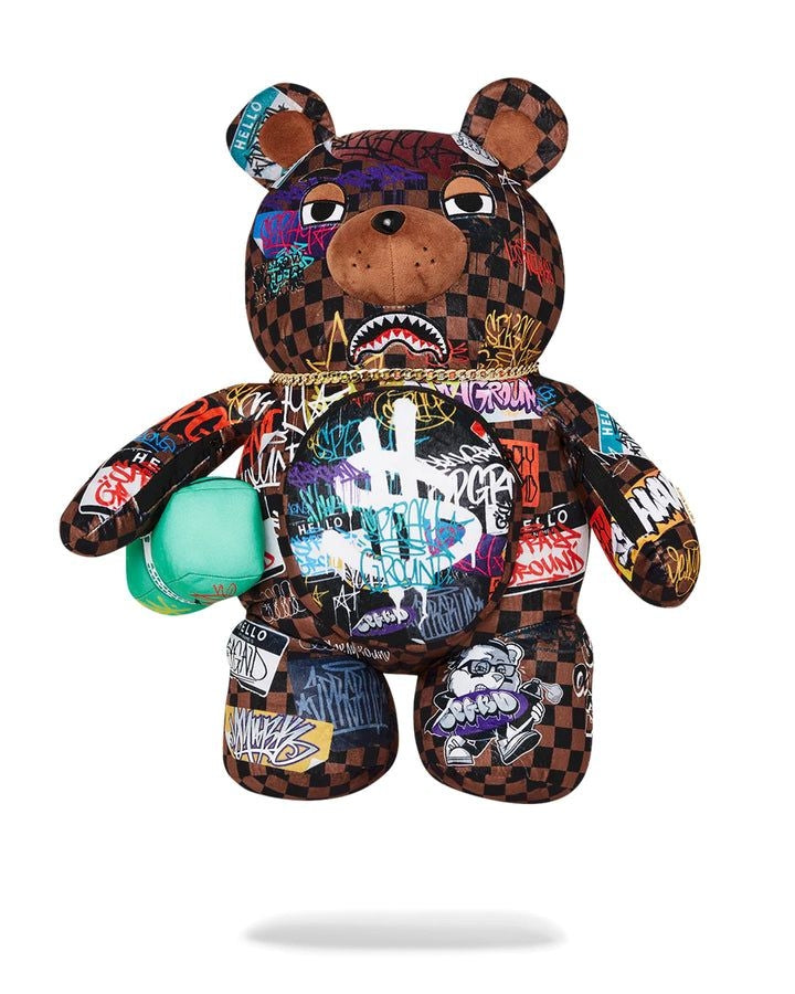 TAGGED UP SIP BEAR BACKPACK