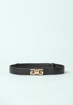 REGULAR BELT IN ECOPELLE CON CHIUSURA LOGO