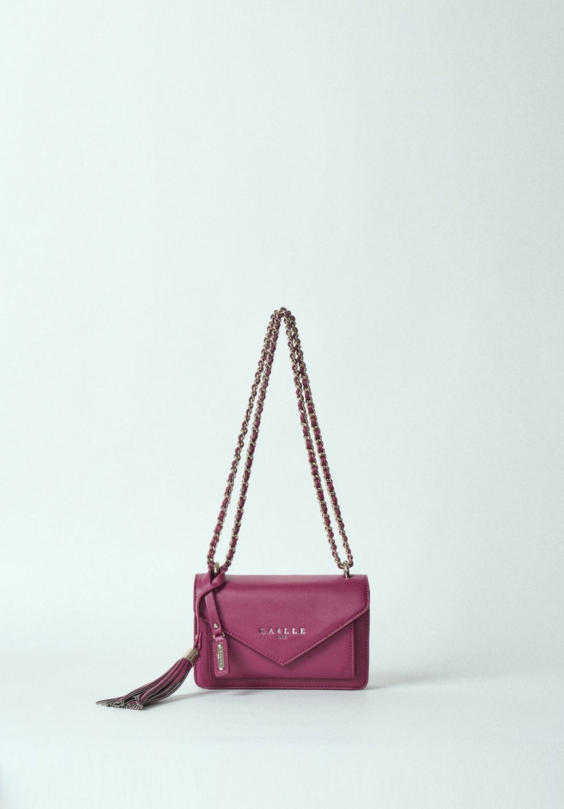 MINI SHOULDER STRAP IN ECOPELLE CON NAPPA