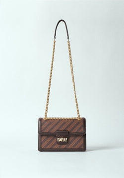 REGULAR SHOULDER STRAP IN ECOPELLE CON STAMPA