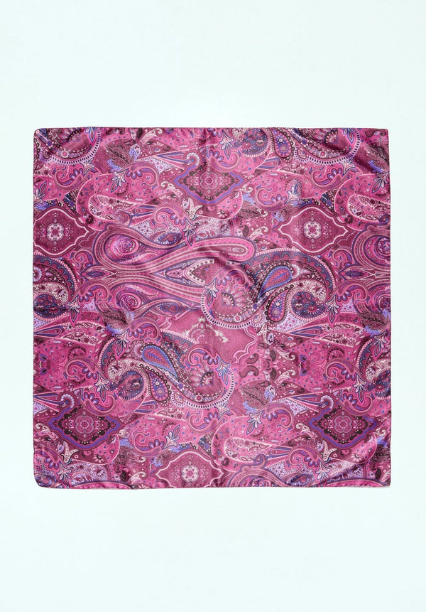 FOULARD CON STAMPA PAISLEY