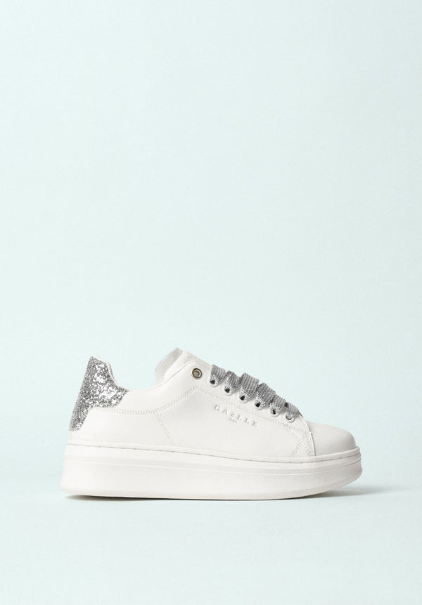 SNEAKERS ADDICT IN ECOPELLE CON TALLONE IN GLITTER