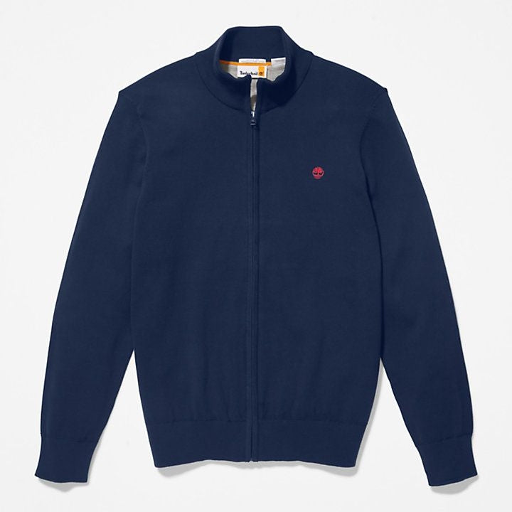 Cotton YD Full Zip Sweater