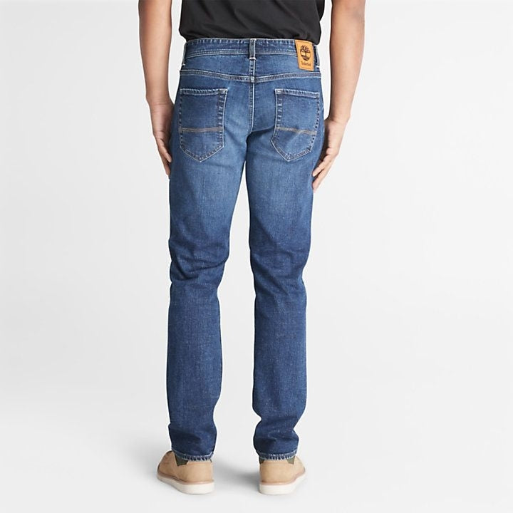 Indigo Stretch Denim Pant